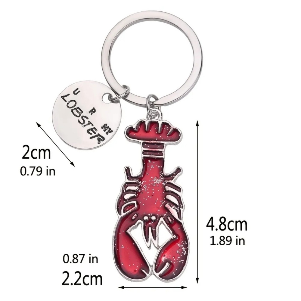 Friends You Are My Lobster Key Chain